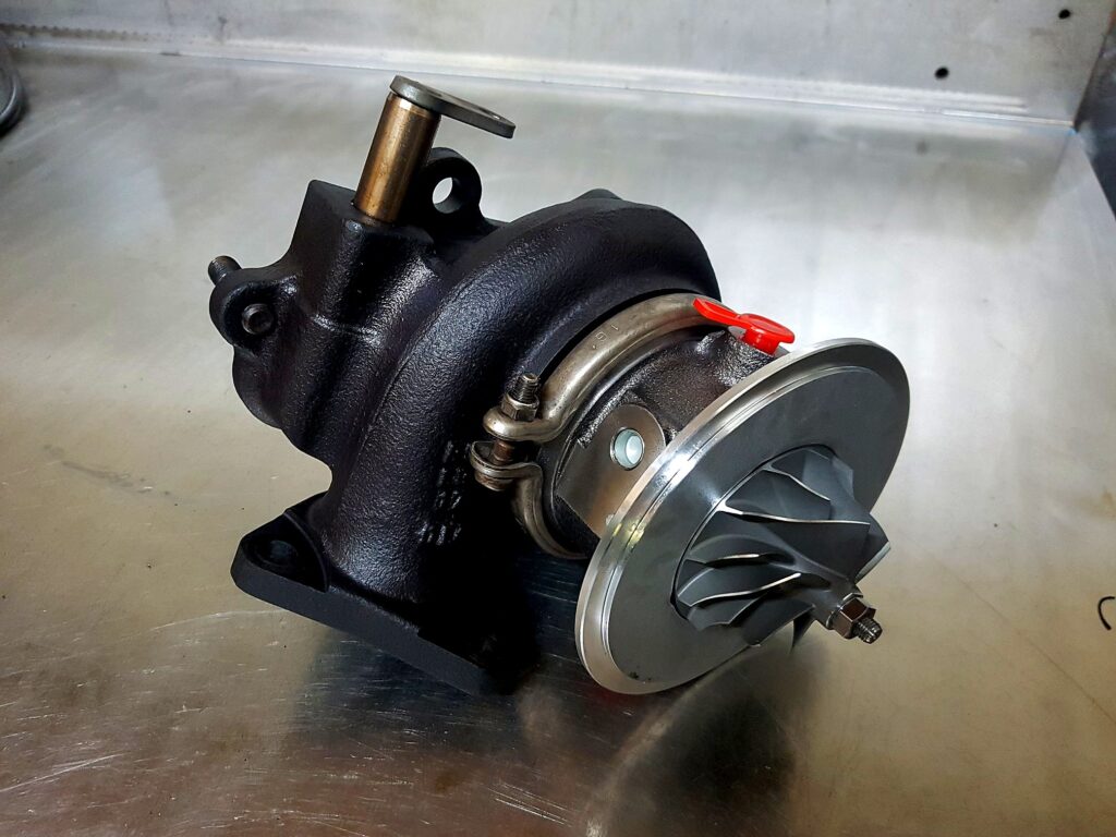 RHF55 Turbolader – frisch revidierte Rumpfgruppe mit Turbinenrad