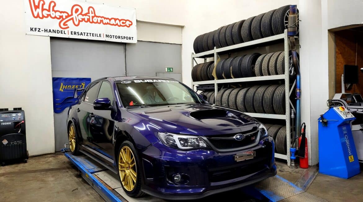 Subaru WRX STI MFK-Vorbereitung, Service & Motorrevision Schweiz